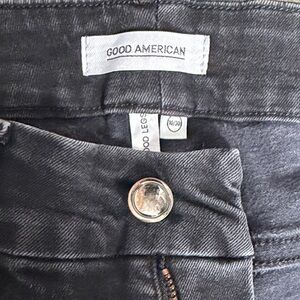 Good American Dark Gray Denim Jeans